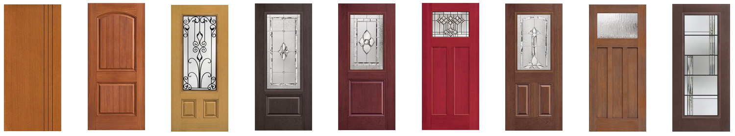 Wood Grain Or Flush Replacement Fibergl Front Door System Installed By Industry Experts High Quality Distinctive Exterior Doors Wood Grain Entry Doors