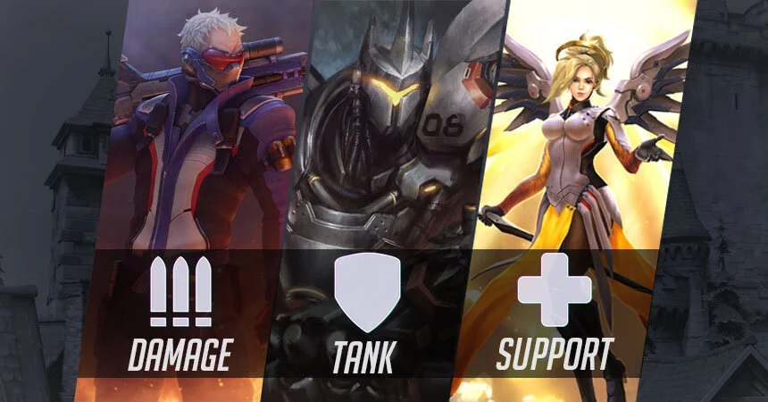 Damage, Tank and Support. Gaming or Business Leadership?