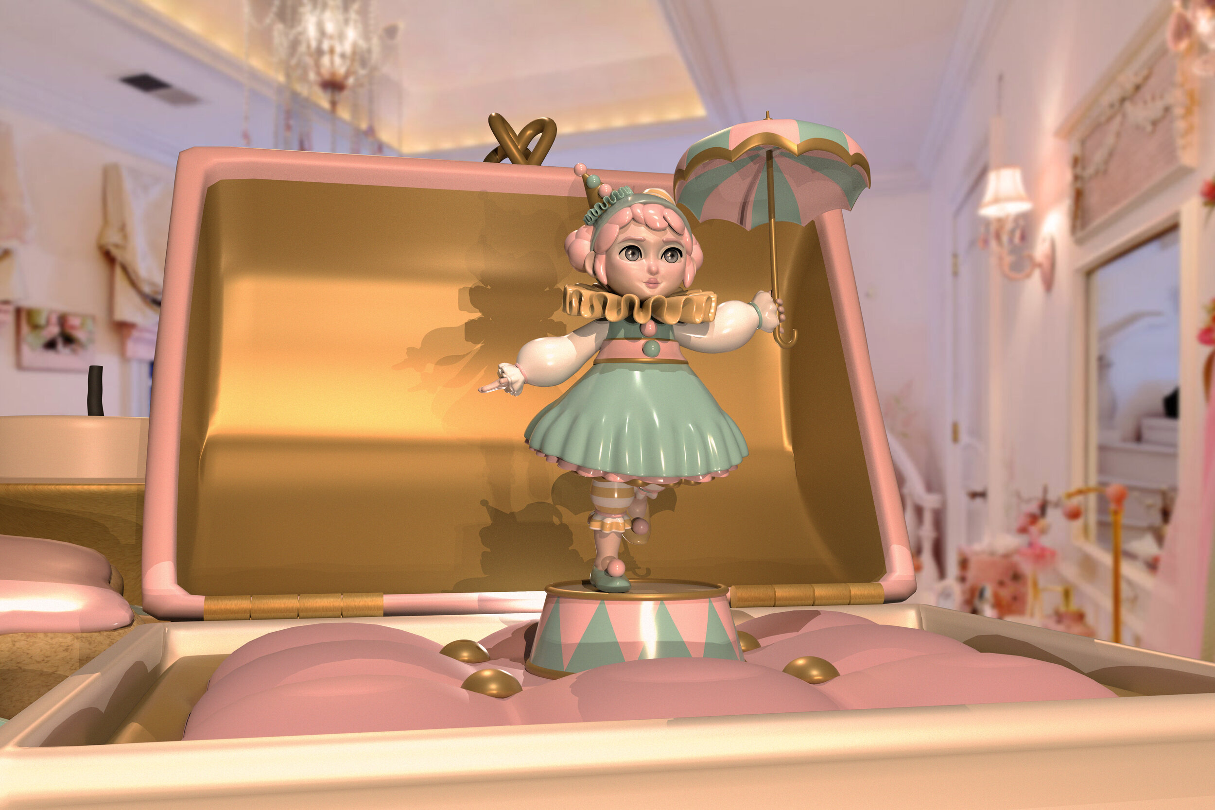3D Modeling Final Assignment (created in Maya)