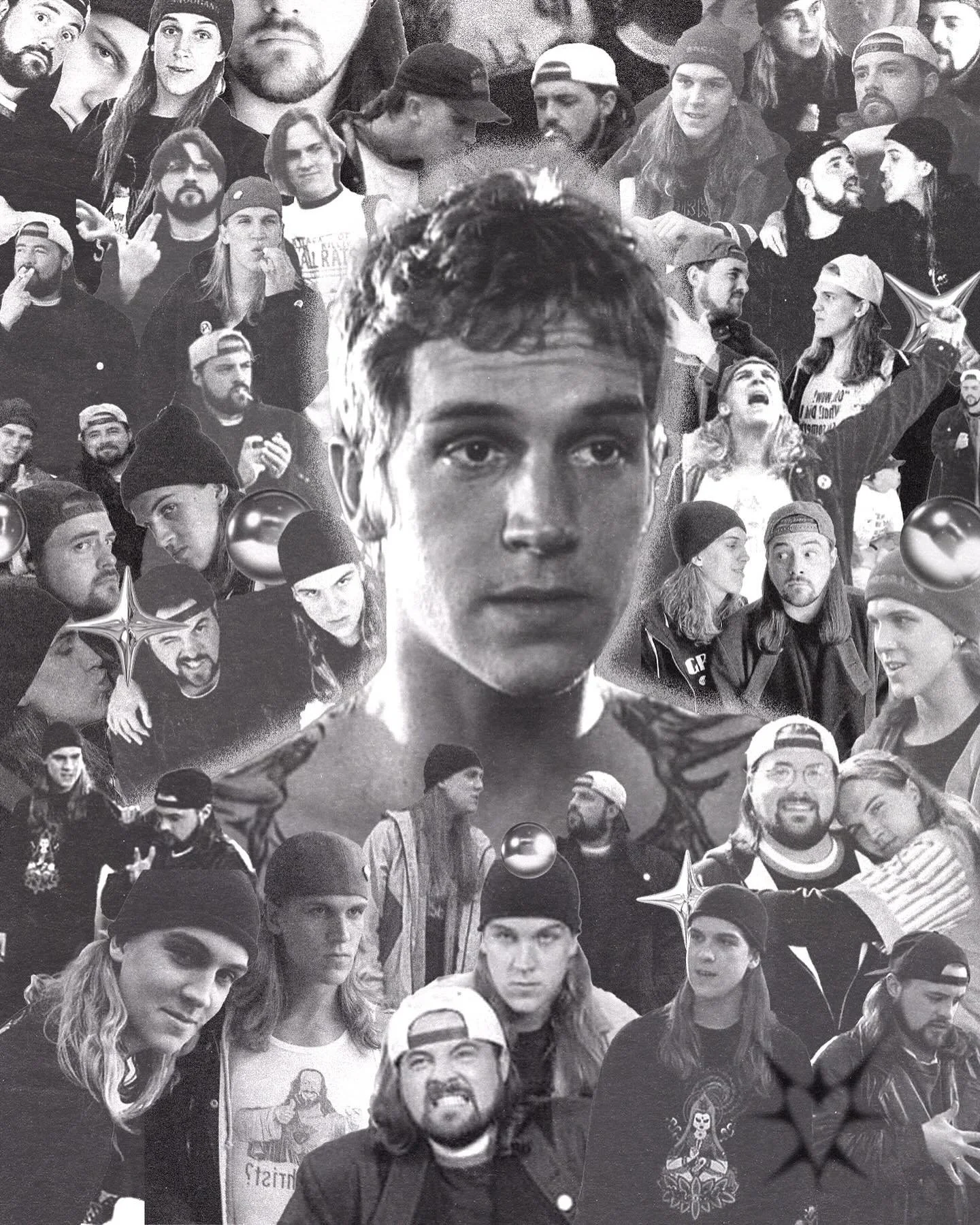 Something REALLY scary just happened&hellip; I was watching #Dogma and then Zack &amp; Miri Make a Porno and I must&rsquo;ve passed out because when I came to, this freaky #fanart was on my computer. I do not know who made this or why they would do t