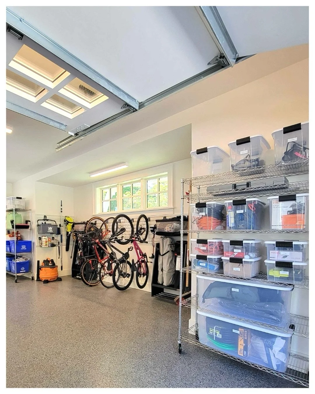 G A R A G E season is here and it&rsquo;s showing no signs of slowing down&hellip; we have thoroughly enjoyed being outside and organizing the messiest of garages around the island. Here&rsquo;s one from last week, where we got to play around with so