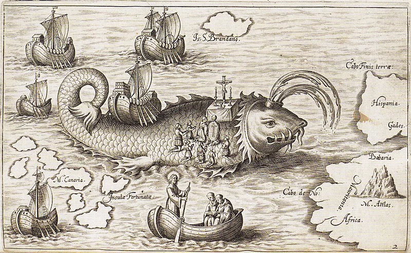 Sea monster, Chet Van Duzer, Wikipedia Commons