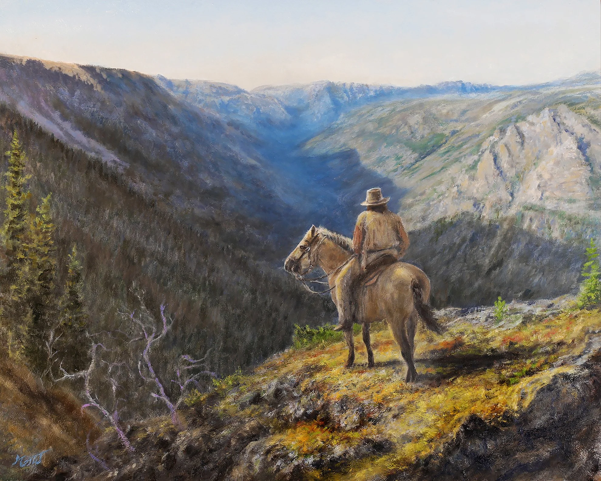 Plateau Explorer - Oil  - 24x30