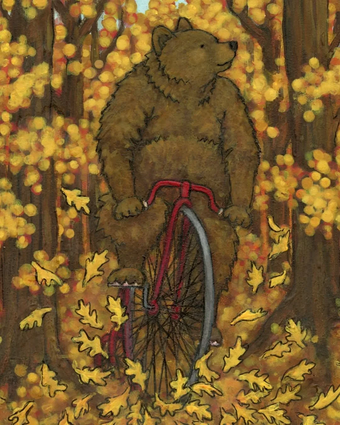 🍂💛🍂 Golden Road 🍂💛🍂

Wishing you a happy leaf-crunching season!&nbsp;🍂🚲🍂
