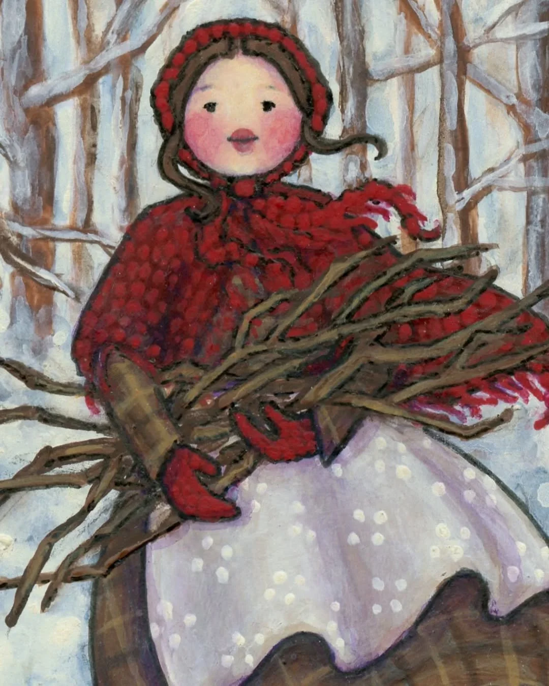 ❤️ Kindling ❤️
A small kindness can warm a heart and feed a great fire ❤️&nbsp;This world needs warmth and kindness more than ever this winter&nbsp;&hearts;️&nbsp;Wishing you a gentle day in the warmth of those you love&nbsp;&hearts;️

To find this l