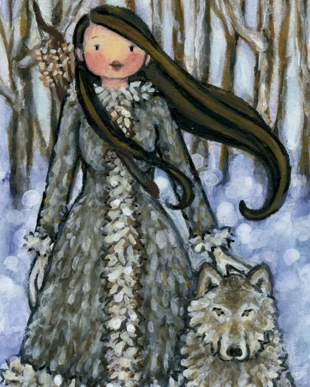 Rise and howl, wild wolf women! 🖤 
Ahooooo! 🖤🌕🖤