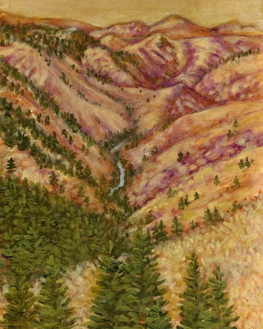 One of my most favorite views in Golden is at the Windy Saddle Trailhead off Lookout Mountain&nbsp;Road, looking west up Clear Creek Canyon to Centennial Cone and beyond&nbsp;🌄&nbsp;I've imagined it here long before a highway or railroad. In 1859, p