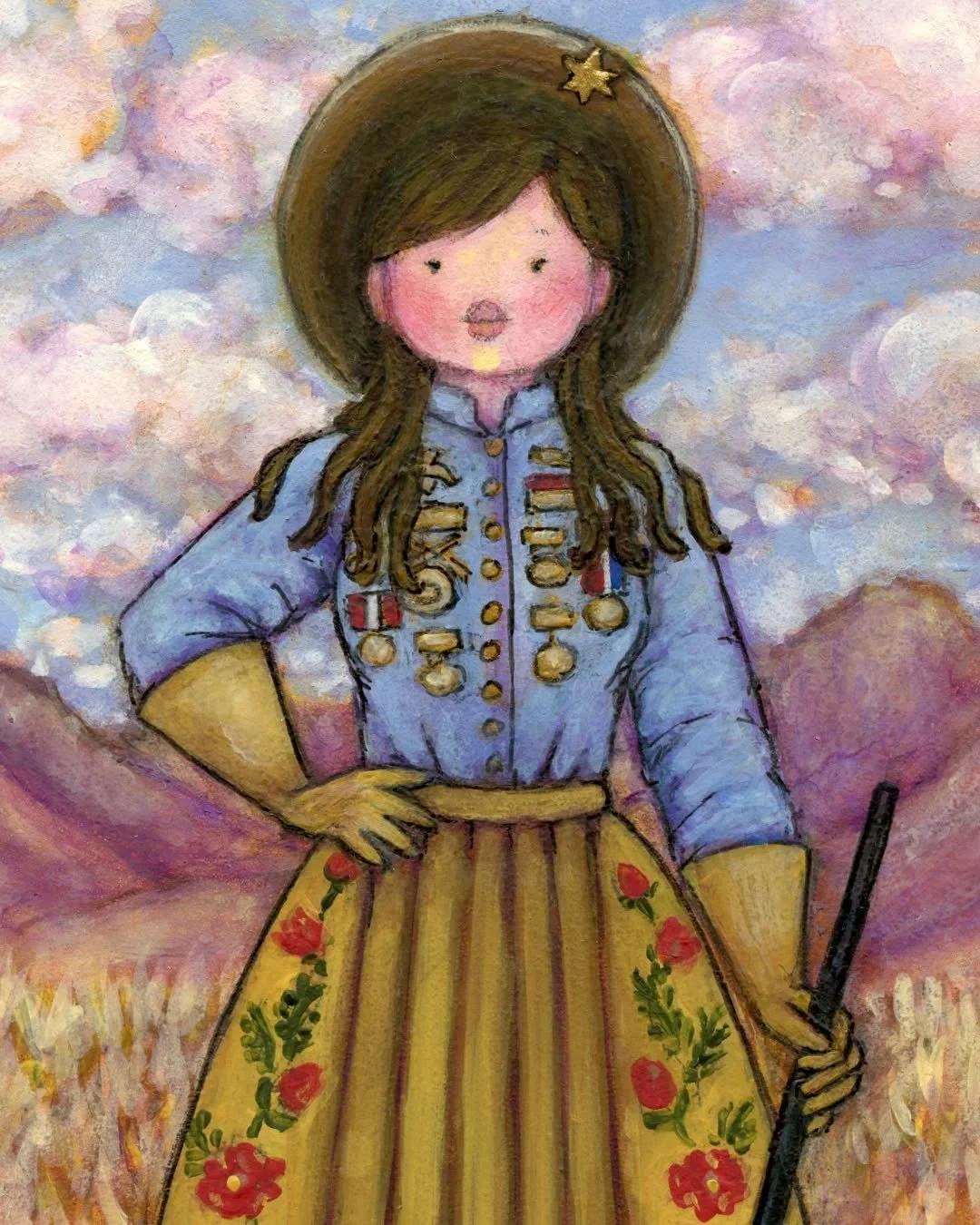 Little Sure Shot&nbsp;🎯&nbsp;Annie Oakley

Born in 1860 in rural Ohio, Phoebe Ann Moses grew up in poverty and began hunting as a young girl to help feed her family. What started as survival became extraordinary skill, and by her teens, Annie could 