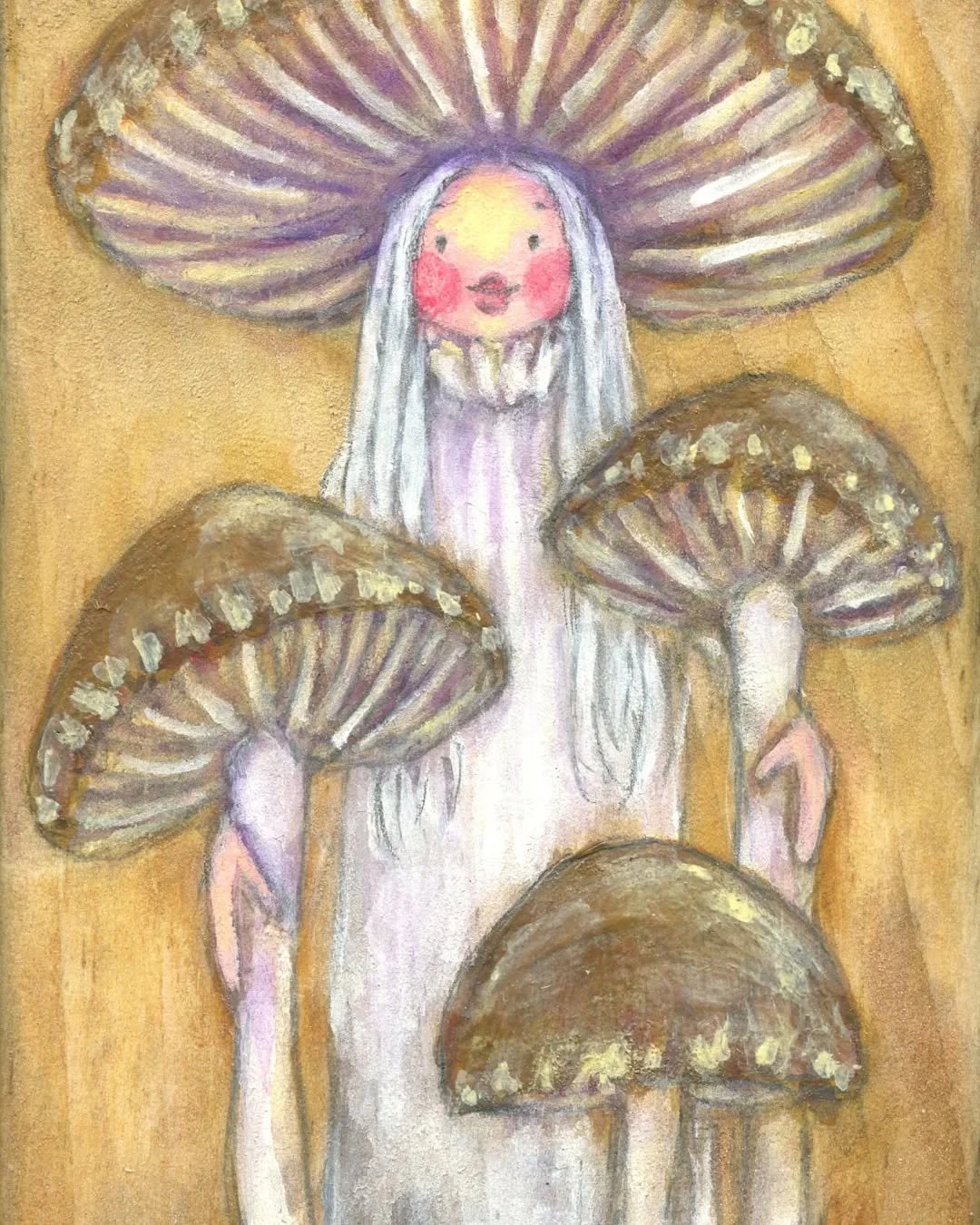 Dreaming of rainy spring days and mushroom girls 🌧🍄🌧