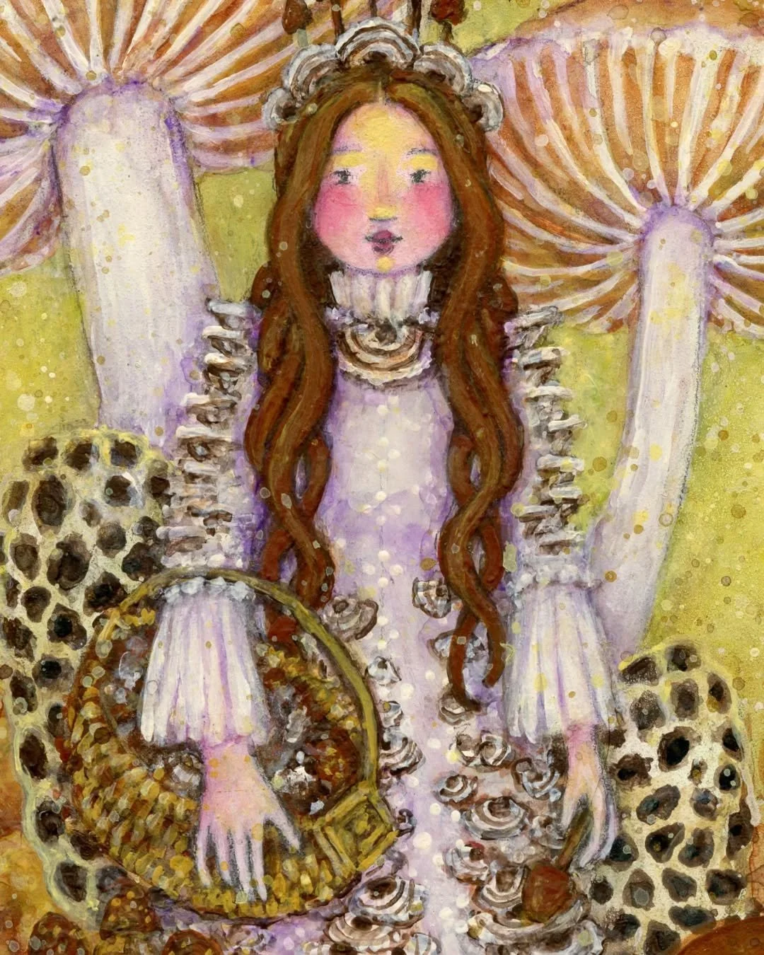 🍄🍄&zwj;🟫🍄&nbsp;Mycelia&nbsp;🍄&zwj;🟫🍄🍄&zwj;🟫

TFW you think about mushrooms so much that you wonder what it would be like to be one, connected with the hidden underground forest network, and maybe have tea with a mouse in her little mushroom 