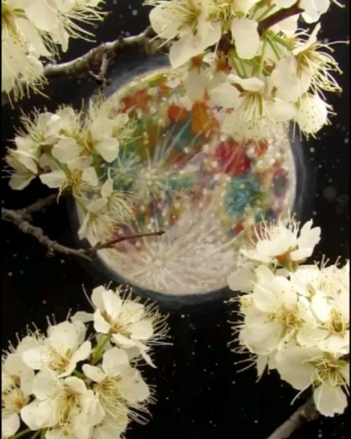 🌸🌕🌸&nbsp;Celebrating the Flower Moon and the 1st of May&nbsp;🌸🌕🌸&nbsp;I'm still feeling the glow and wonder of all the&nbsp;✨MOON JOY✨&nbsp;rotating around us this season~ the good news of the Artemis II mission, and those amazing images create