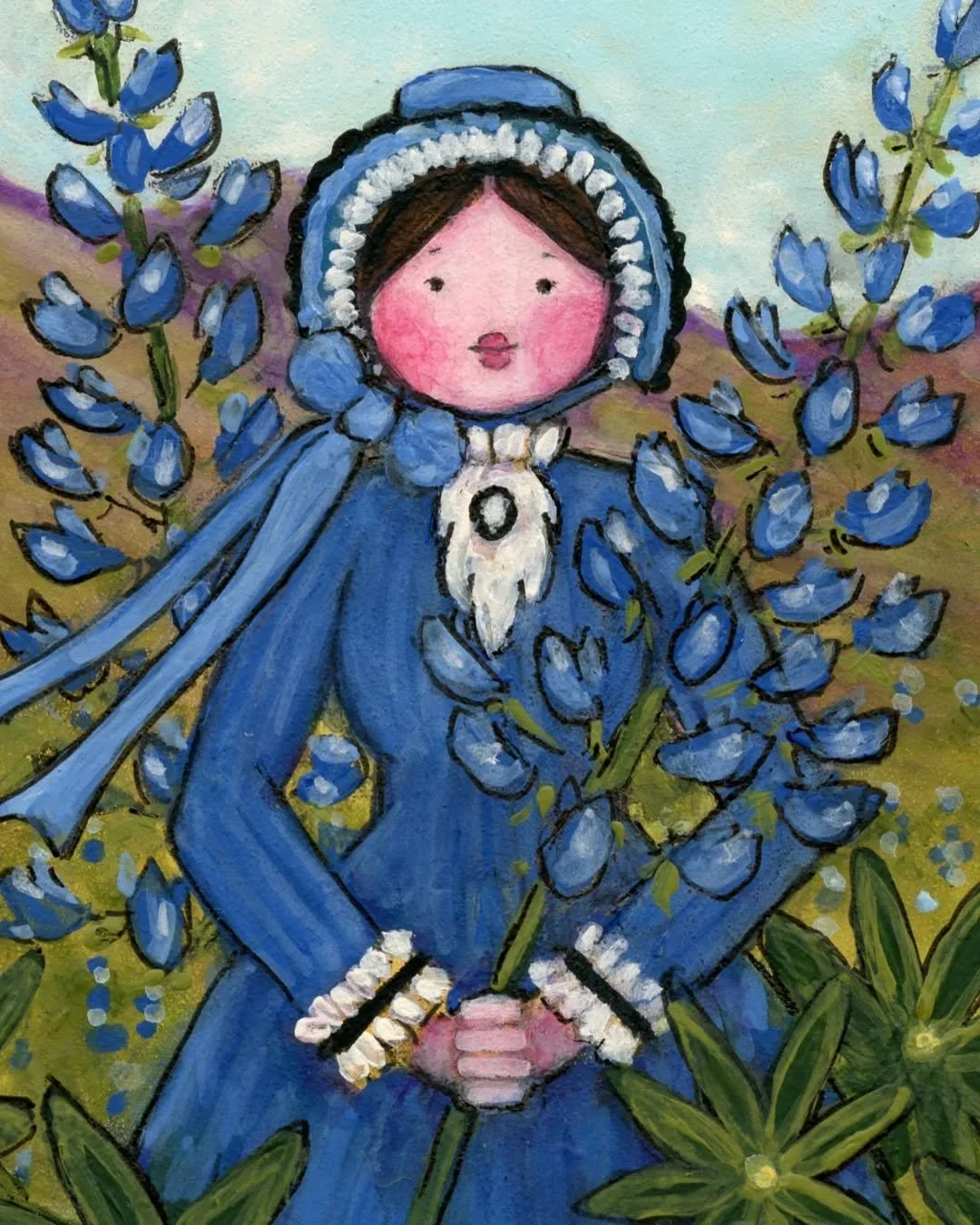 💙 Lupine&nbsp;💙

The name Lupine comes from lupus, Latin for "wolf", and lupinus means "wolfish". Early European observers of this wildflower found that she grew only in sandy, barren soil, and flourished where other plants did 