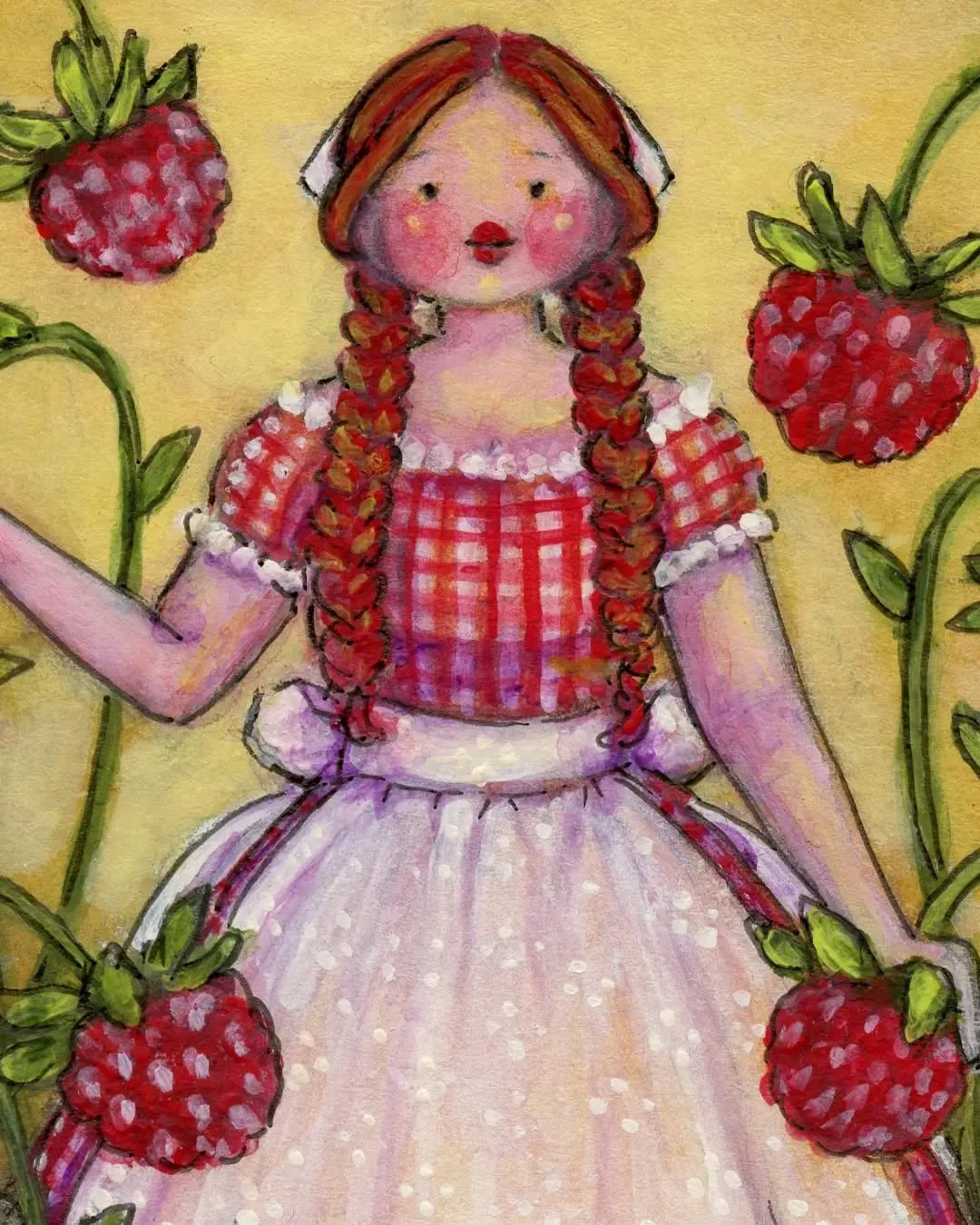 ✨🍓❤️🍓✨
Wild Strawberry Girl Summer
✨🍓❤️🍓✨

Find prints, posters, and more wildflowers in the Mule &amp; Magpie Mercantile!&nbsp;&hearts;️