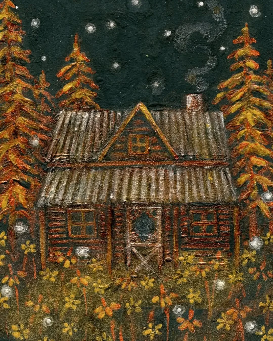 🌙 Summer nights on the front porch, watching the moon and stars and swooping bats and moths, the sounds of crickets and coyotes barking far away, and the night breeze feels like summer's breath ✨

With a new season on the way, I'm inviting aligned c