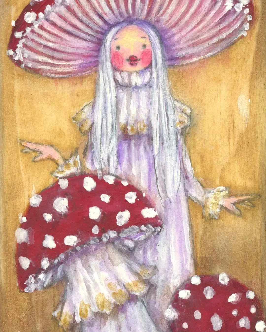 🍄&nbsp;Amanita&nbsp;🍄

With the world so heavy, I'm grateful to be able to find peace of heart in nature, even if just for a little while 💚&nbsp;Seasons, patience, roots, connection, quiet strength and fierce resilience~ these are her lessons and 
