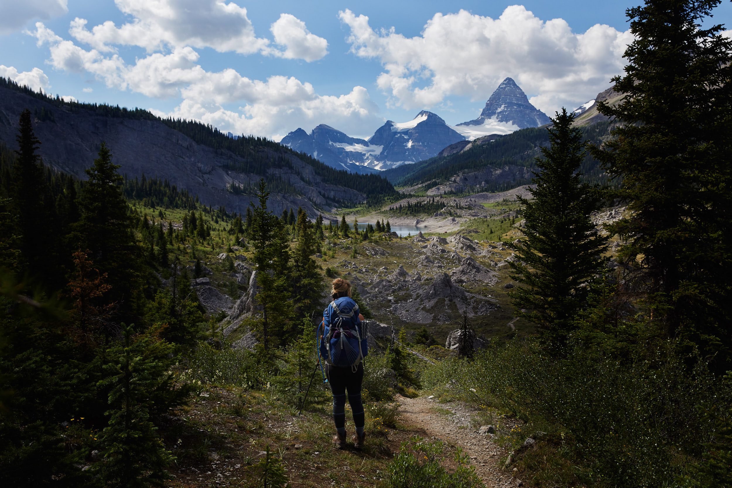 The next day we had a short 9.3km to Og lake.