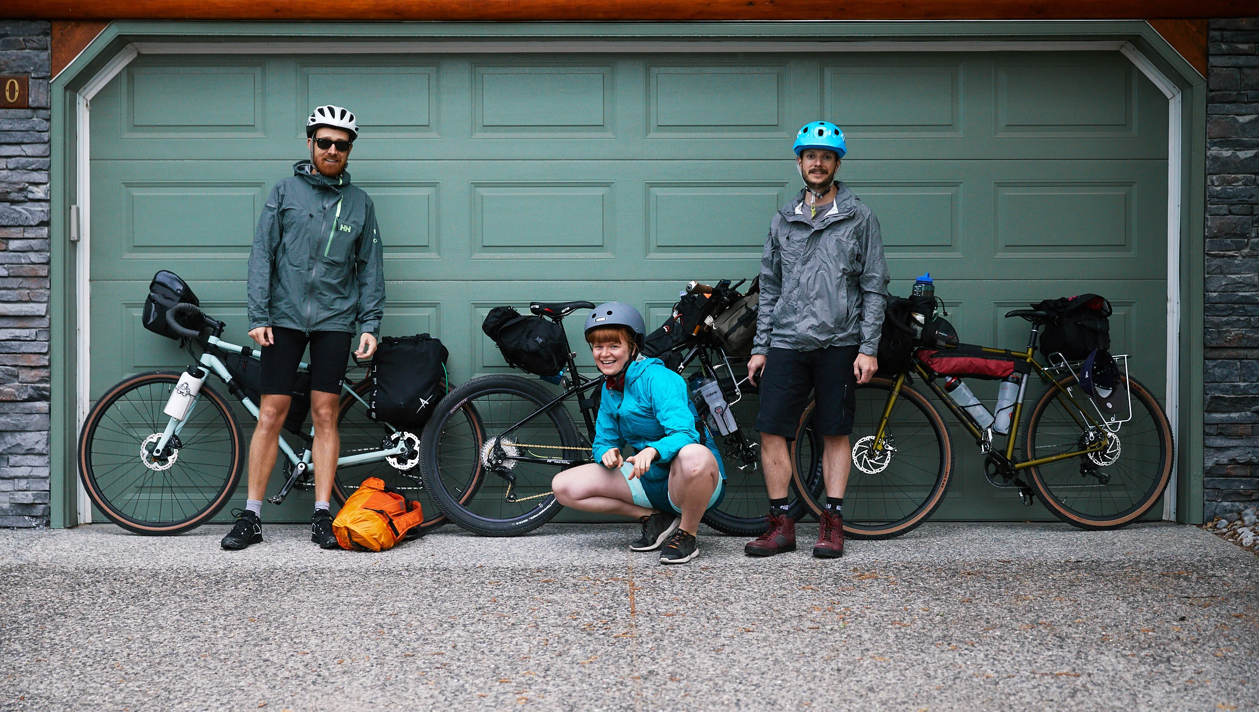 We started our trip in Canmore with some light rain early Saturday morning.
