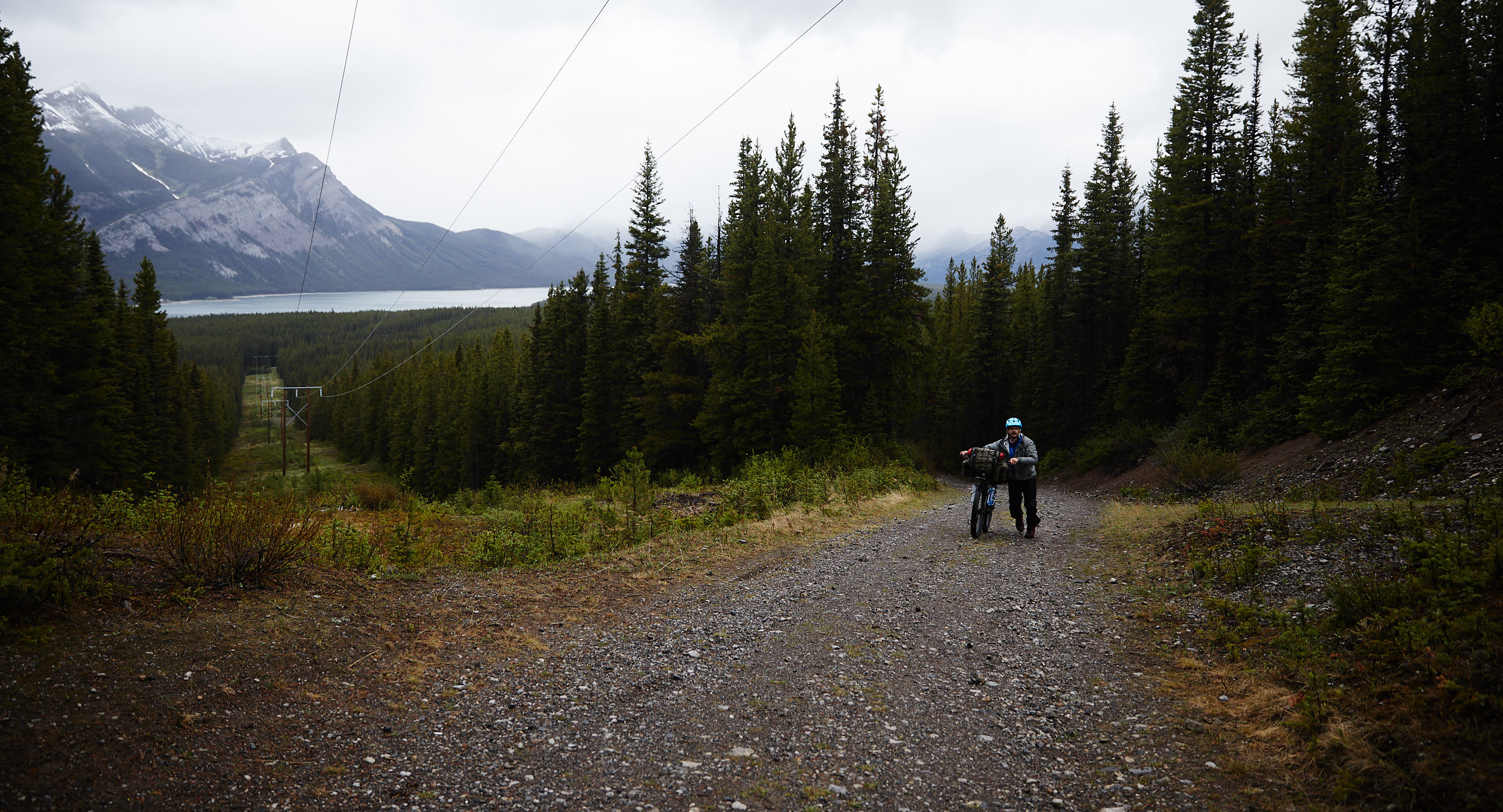  The next morning we started the very steep climb over Elk Pass towards Elkford. 