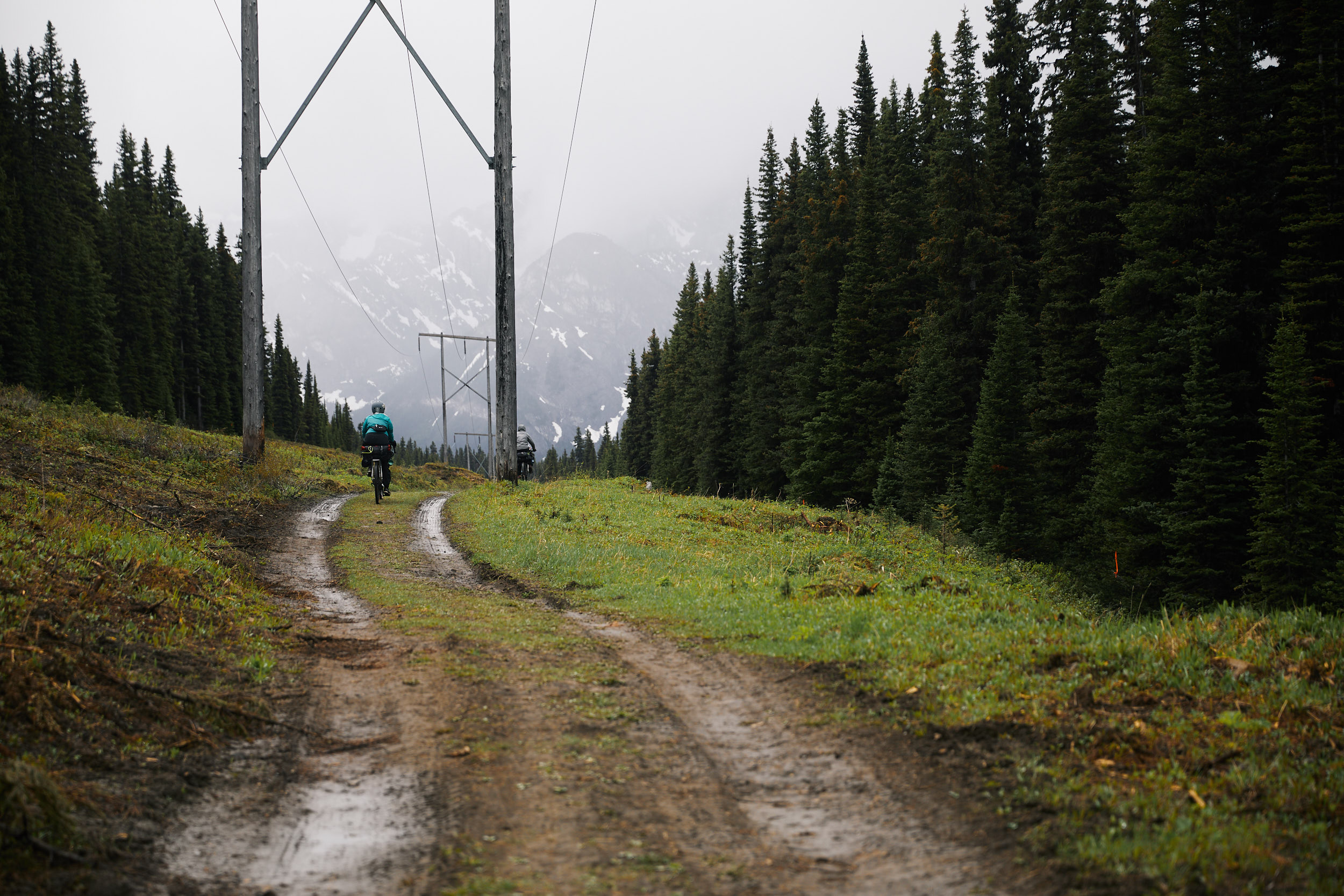  The rest of the trail that day was extremely wet and muddy. We all agreed this was by far the hardest day physically and weather wise. 