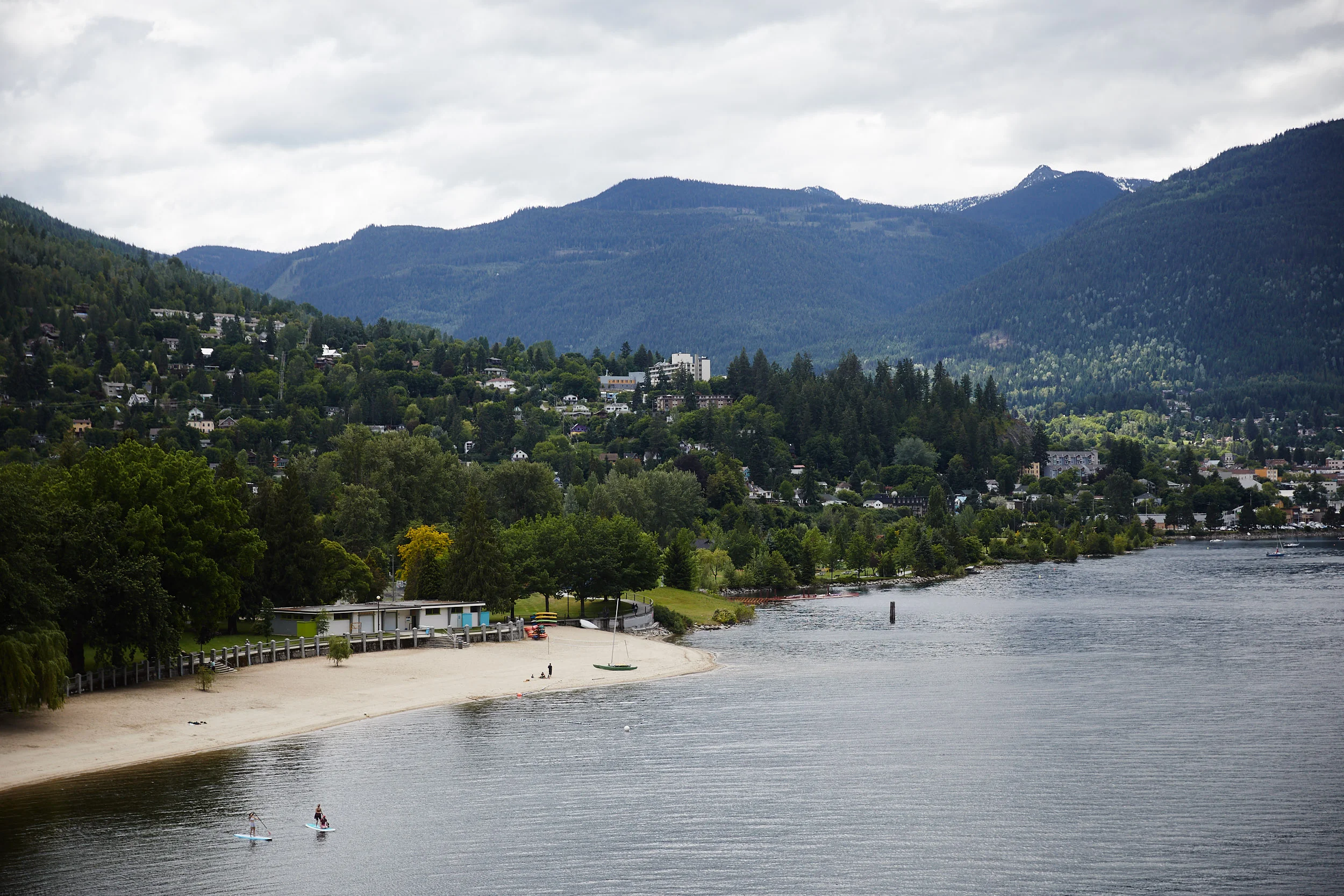 Tons of great restaurants in Nelson, definitely one of the best lunches we had on the trip.