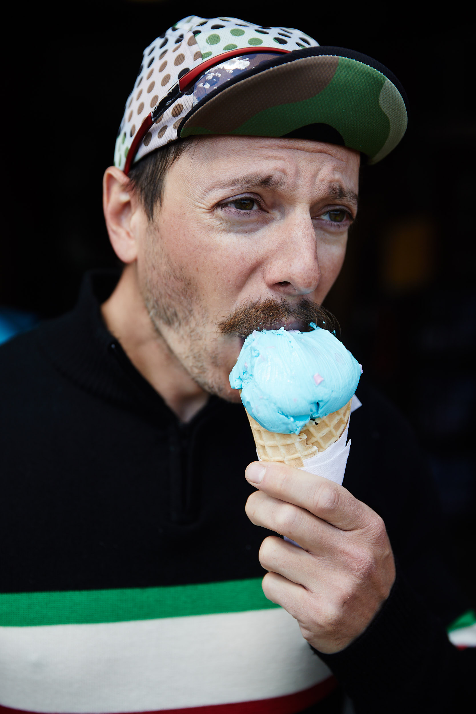 We stopped at Saskatchewan Crossing gas station for the most expensive ice cream and pretzel I’ve ever seen.