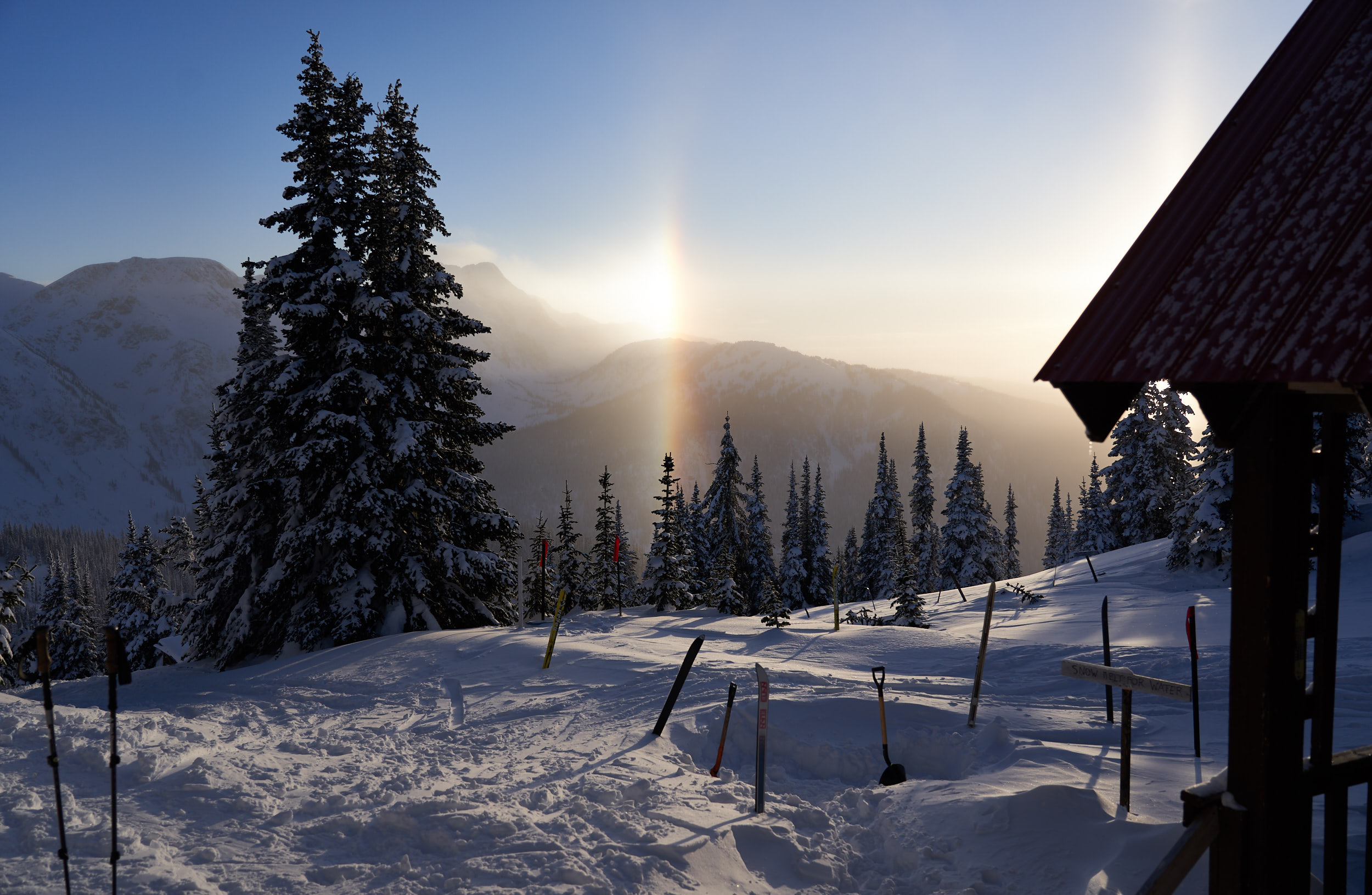Sun dog!