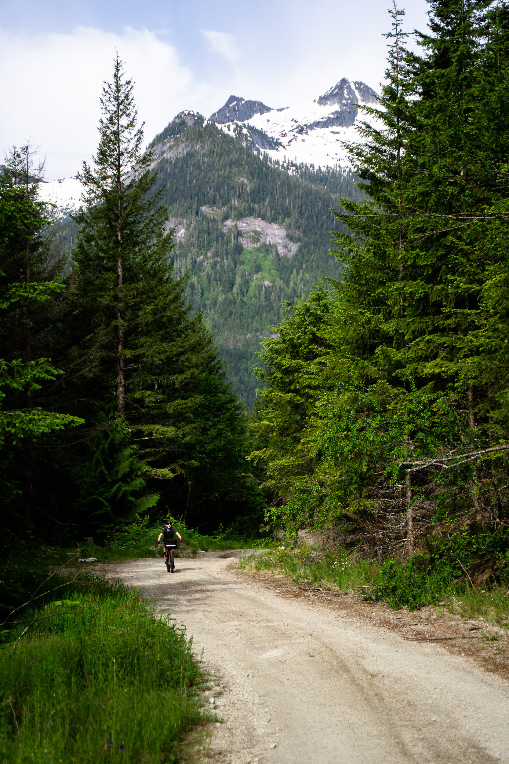  The next day we began making our way up from Chilliwack Lake to Pale Face Pass. With the highest elevation of the trip, we expected it to be a long and tough day. 