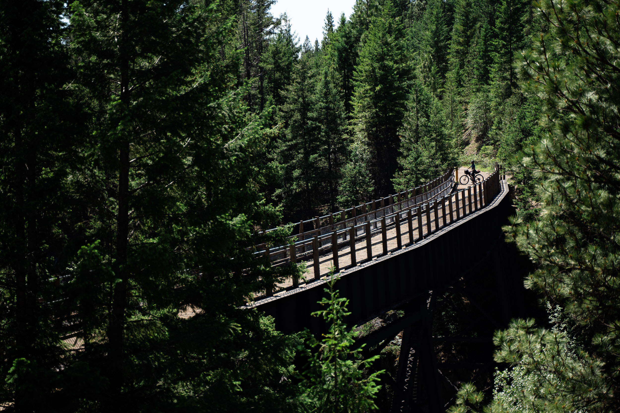  One of the many trestles we would pass over on our trip. I loved seeing these! 