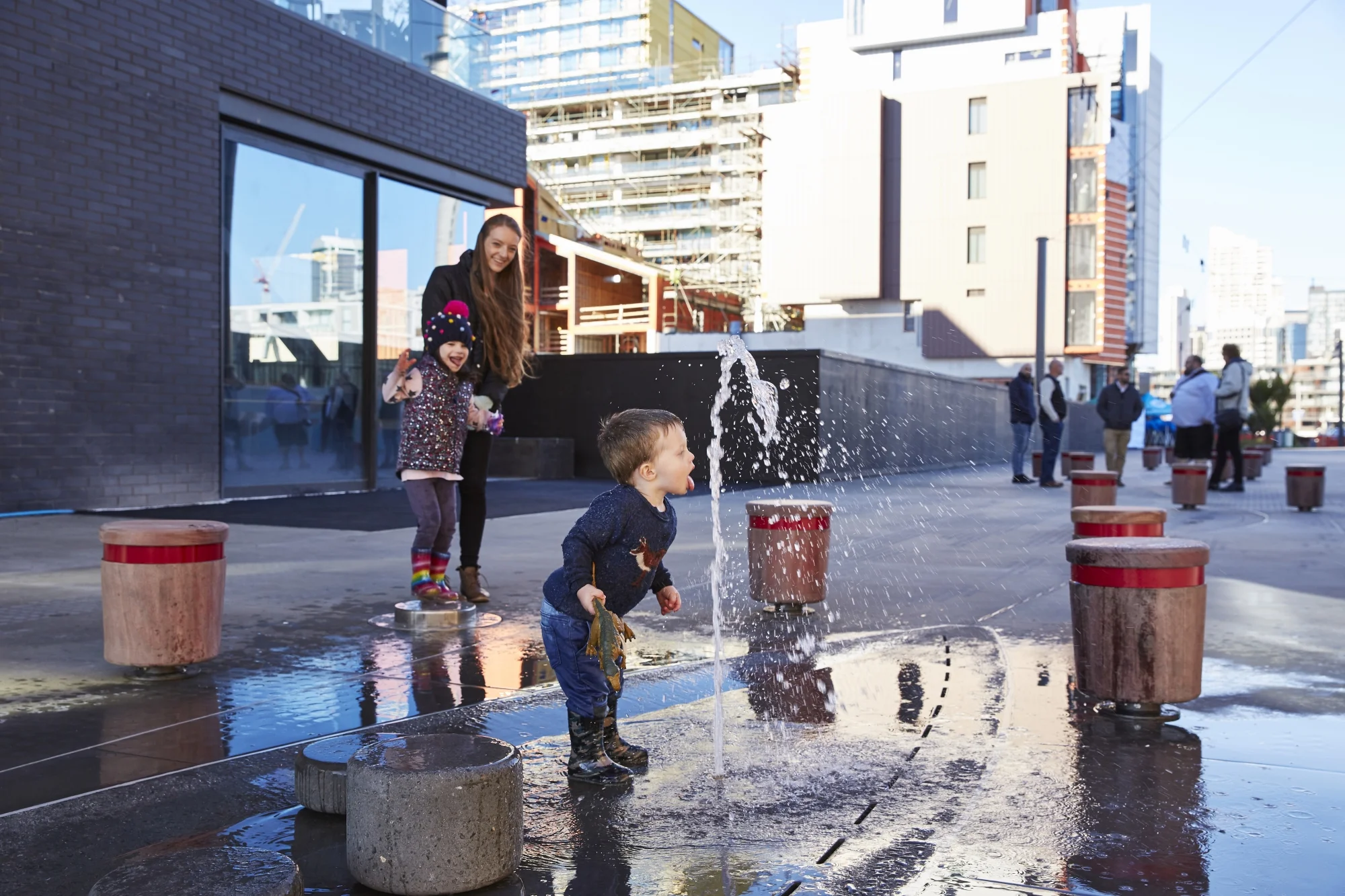Purposeful puddles in Tīramarama Way