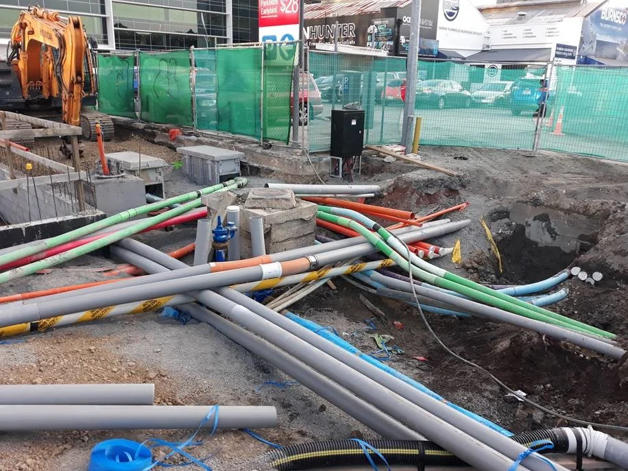 Image 4 (above): Underground services are intricate and can sometimes resemble a spaghetti junction. Our teams take significant care and time to ensure they are maintained at all times.