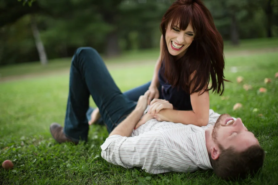 Engaged: Jill & Ben's Stillwater Vineyard Engagement Session