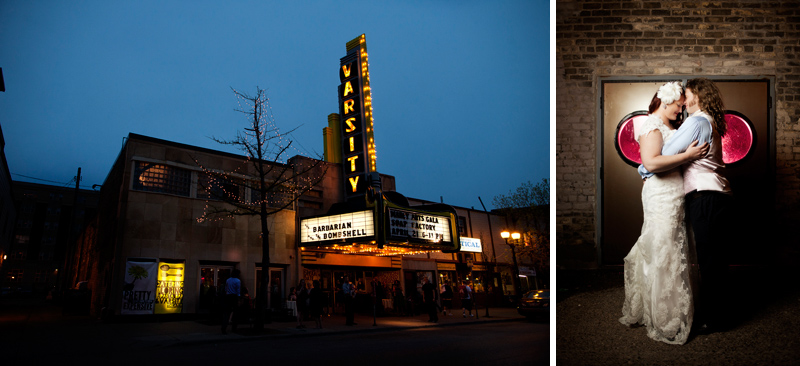 The Barbarian & The Bombshell: a Minneapolis Wedding