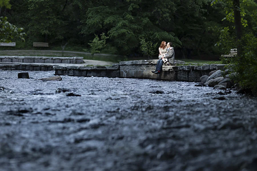 Keri and Nate's Minnehaha Falls Engagement Teaser