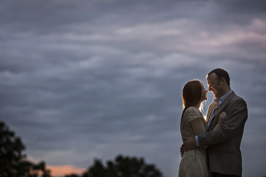 Nate & Keri's Minnehaha Falls Engagement Session
