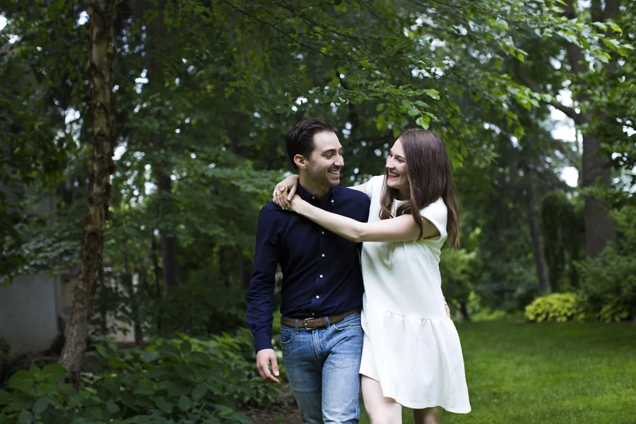 Engaged: Ashley & Ryan's Lake Harriet Engagement Session