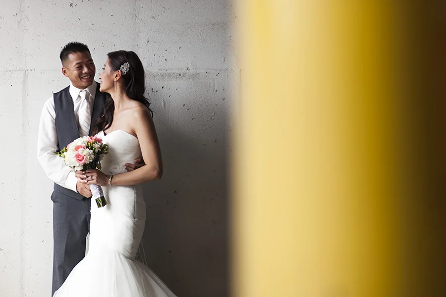 Sneak Peek - Lauren and Quy's U Garden Wedding