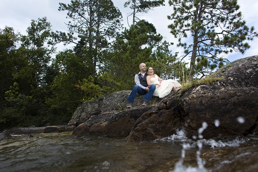 Sneak Peek - Marcie and Brian's Camp Du Nord Wedding