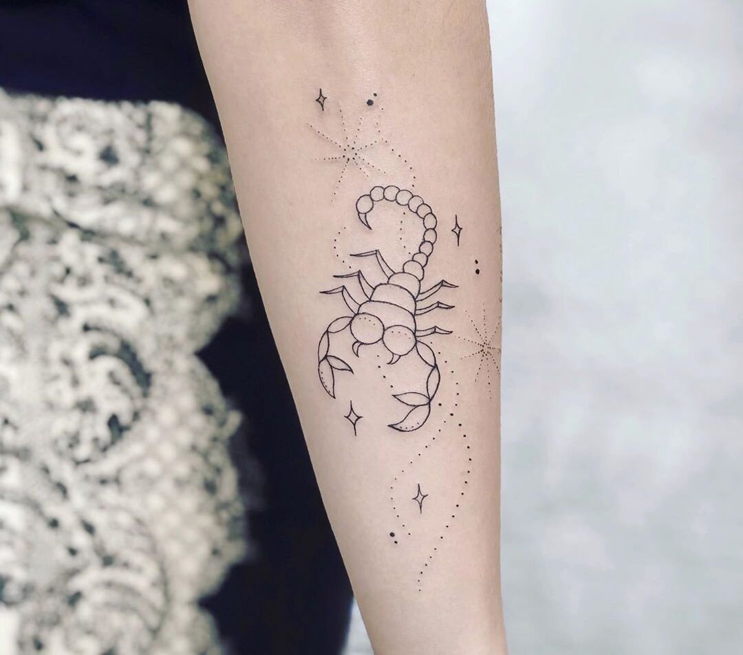 Details more than 73 scorpion constellation tattoo super hot  thtantai2