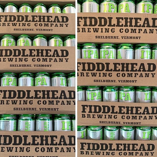 Well, we got a bit busy yesterday and didn&rsquo;t have time to post up our latest delivery, so it&rsquo;s now officially #fiddleheadsaturday 🤔🤷🏻&zwj;♂️😬 ...... just in, STACKS of The freshest Fiddlehead IPA around!! Canned just 5 days ago, we ha