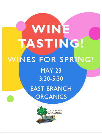 Wine Tasting: Wines for Spring!