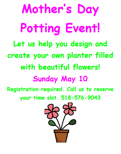 Mother's Day Potting Event!