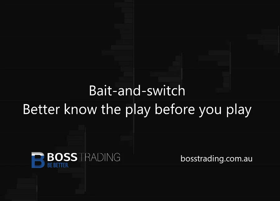 Watch pros entice longs to enter, while they build their short position