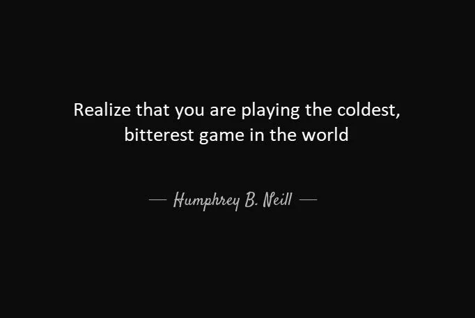 Who's your trading opponent and what do they do?