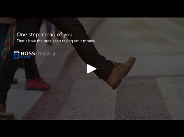 Watch how professional traders remain one step ahead of the crowd 