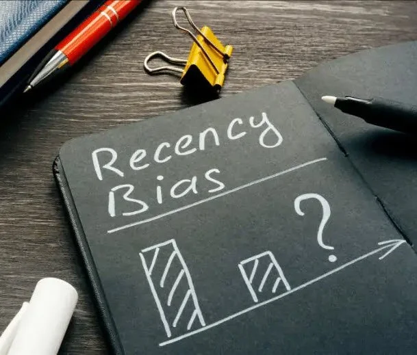 Seeing Cognitive Errors to Discover Unique Trades. Recency Bias Trade In AUD Today