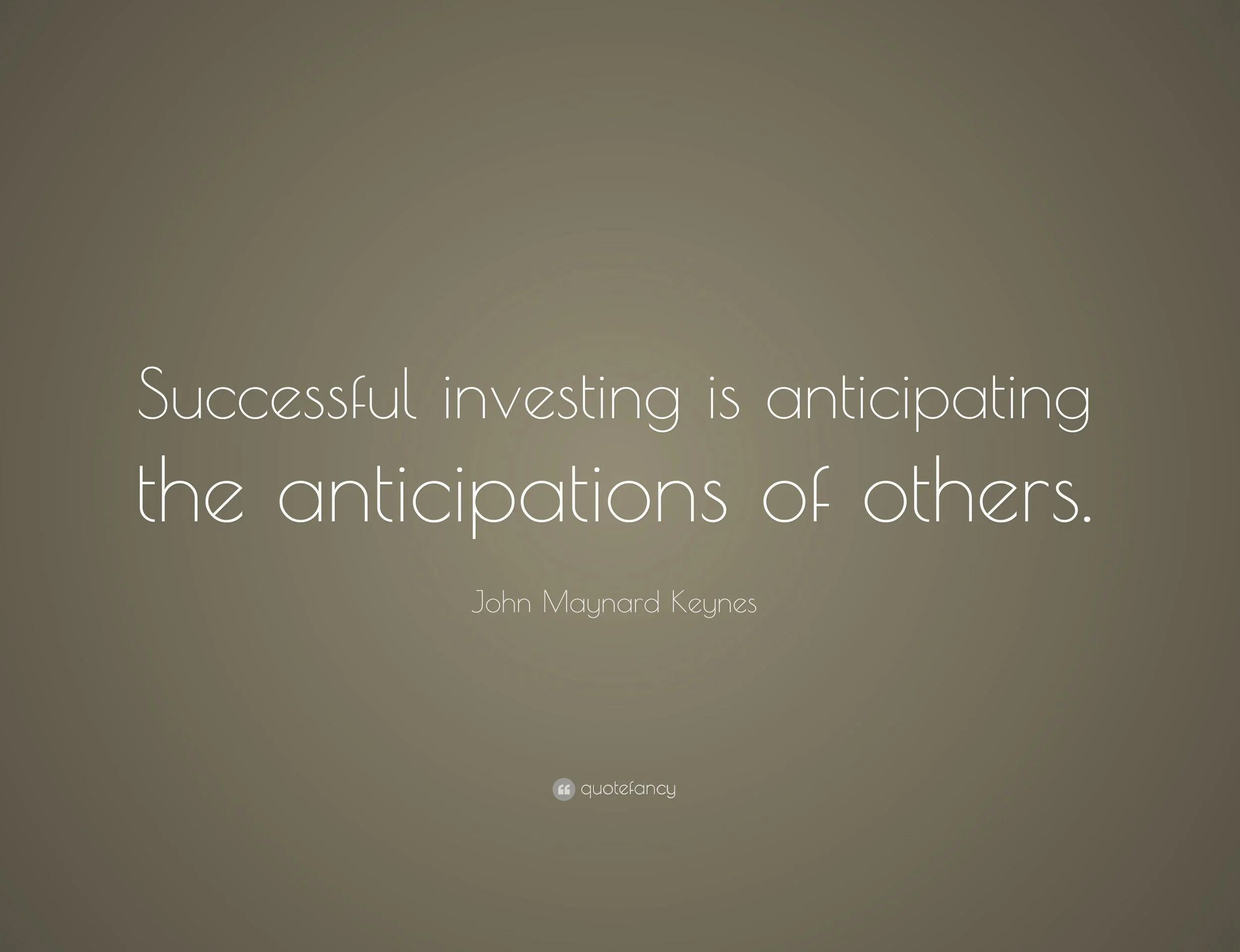 What’s It Mean to Win Trades by Anticipating the Anticipations of Others?