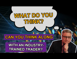 Watch minute by minute decisions managing a live trade