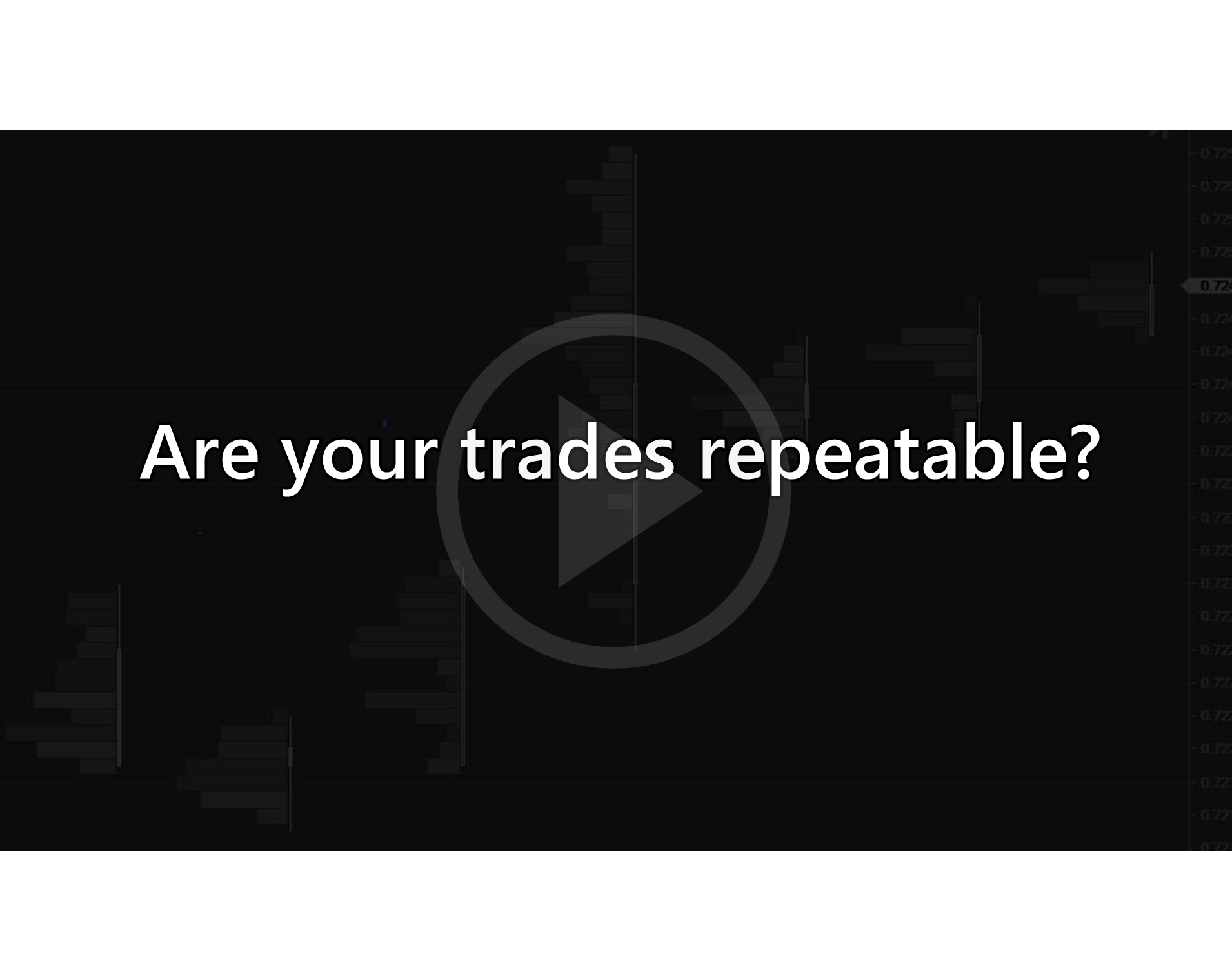 Are your trades repeatable?