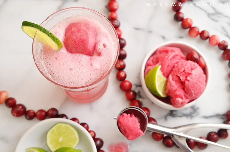Sparkling Sorbet Spritzers | Mary Makes Good for Dasani Styling and photography by Mary Helen Leonard