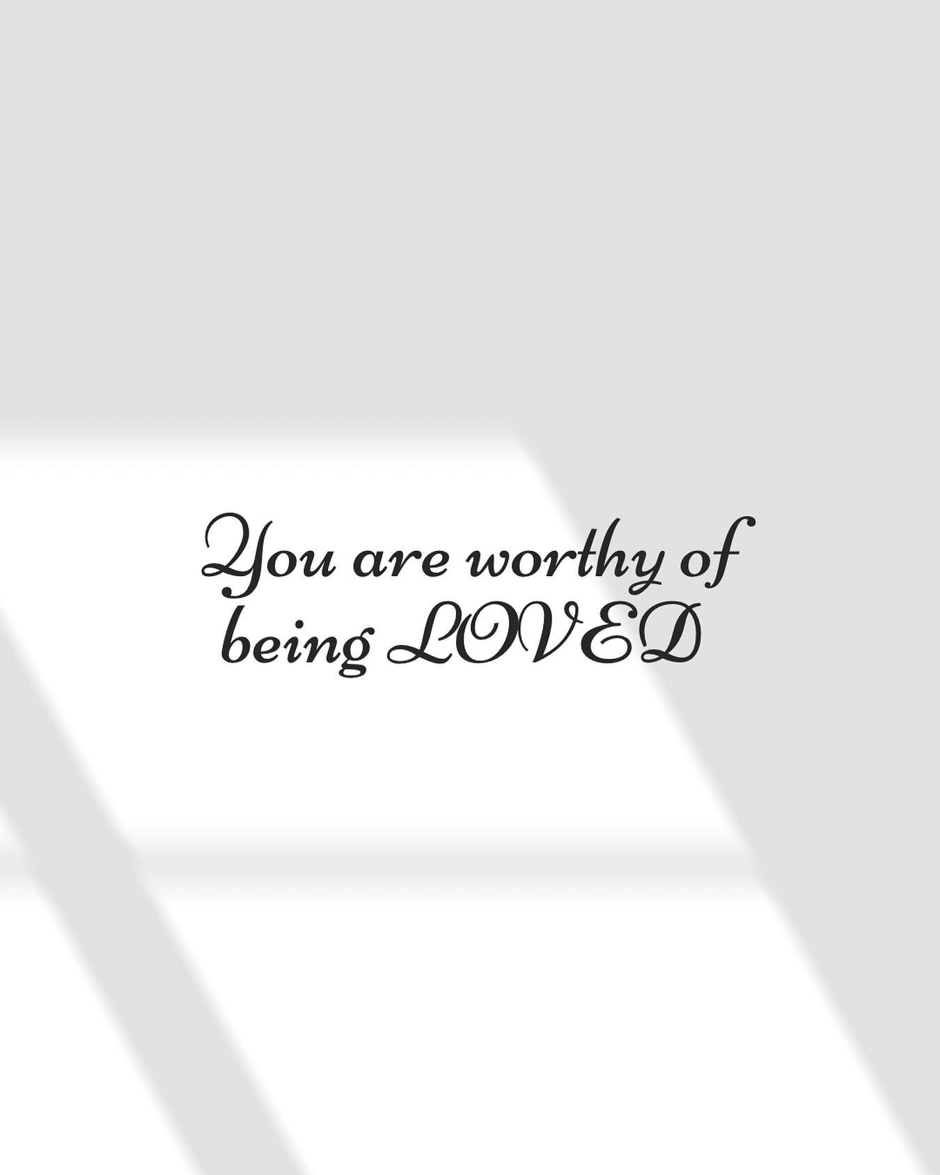 Whether it&rsquo;s messages you received as a child, in unhealthy relationship,  friendships or a narrative you have been made to believe that influence your belief that you are unworthy of love. 

There is some really powerful work that can be unlea